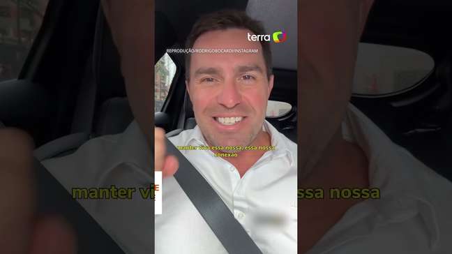 Rodrigo Bocardi publica vídeo dando pistas de retorno à TV #shorts