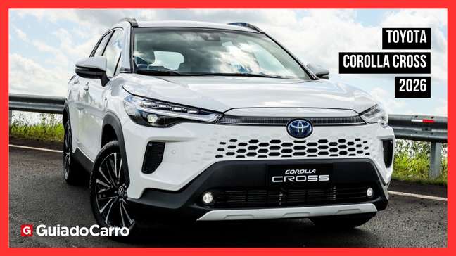 Toyota Corolla Cross 2026: conheça todas as mudanças do SUV japonês