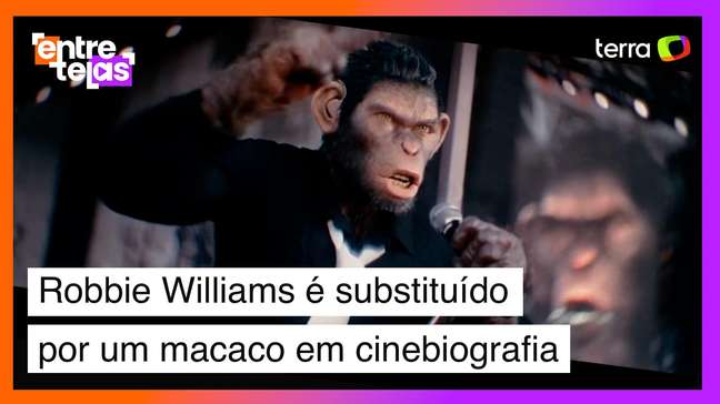 A polêmica escolha de um macaco para interpretar Robbie Williams em 'Better Man'