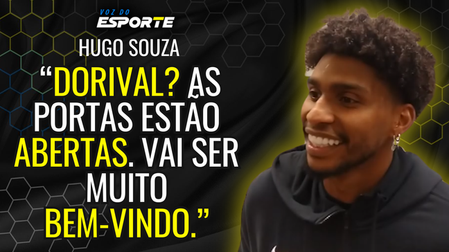 Hugo Souza diz que as portas do Corinthians estão abertas para Dorival 