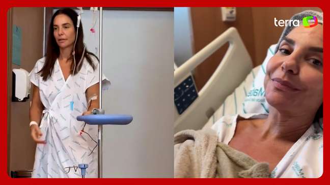 Ivete Sangalo grava vídeo no hospital e faz alerta sobre saúde: 'É sério'