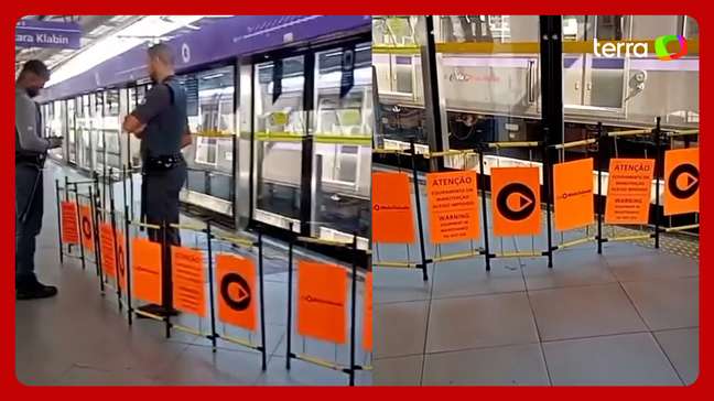 Passageiro que morreu no metrô de SP ignorou alarmes, diz concessionária