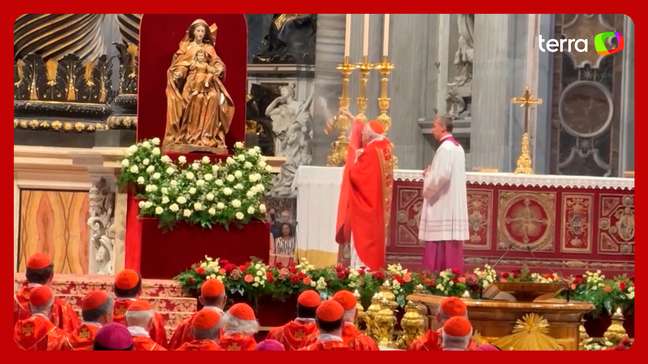 Veja como foi a missa que deu início ao conclave para a eleição do novo papa