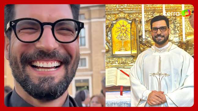 Padre 'gato' flagrado no conclave é carioca e viralizou nas redes: 'É o superman disfarçado?'