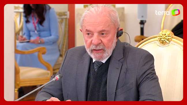 Lula diz a Putin que política de taxação de Trump ‘joga por terra respeito à soberania dos países’