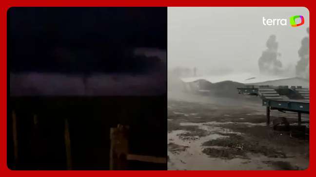 Tornado provoca destruição em cidade do Rio Grande do Sul