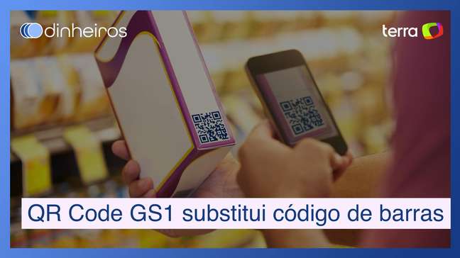QR Code GS1 substitui o código de barras dos produtos