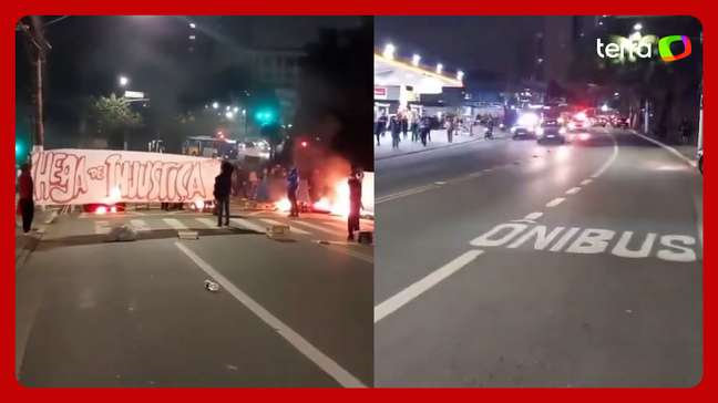 Manifestantes ateiam fogo e bloqueiam avenidas em Paraisópolis após morte de jovem em ação da PM