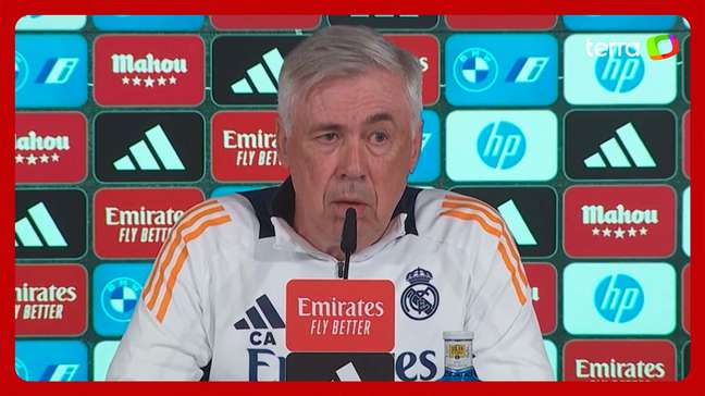 'Serei técnico do Brasil a partir do dia 26', confirma Carlo Ancelotti