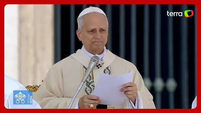 Durante missa, papa Leão XIV afirma que sentiu a presença de Francisco e pede o fim das guerras