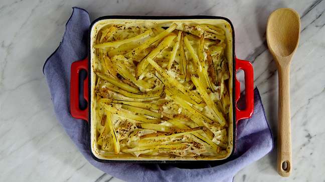 Batata Palito Gratinada