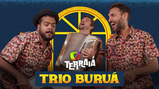 Trio Buruá agita Terraiá; assista ao show