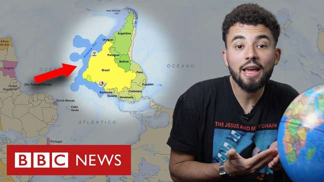 Brasil no centro e sul para cima? Por que mapas 'ao contrário' não estão errados - nem certos
