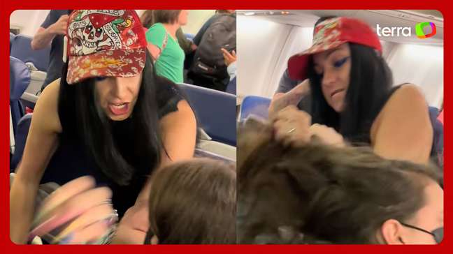 Brasileira é agredida com puxões de cabelo por passageira durante voo nos EUA