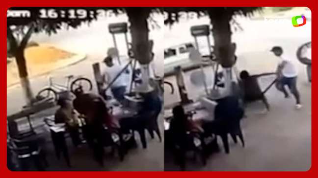 Homem é preso após agredir cliente em bar com barra de ferro em MT 