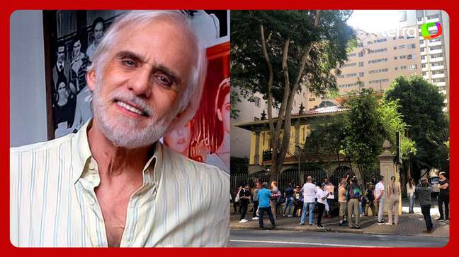 Fãs, famosos e familiares se despedem de Francisco Cuoco em São Paulo