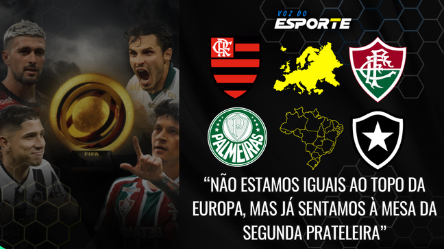 Futebol brasileiro já está nivelado com o europeu? 