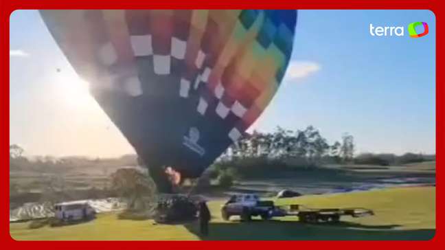 Veja o que se sabe sobre a queda do balão em SC