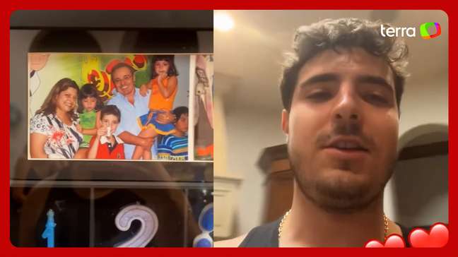 Filho de Gugu Liberato se surpreende com presente da mãe: ‘Segredo por 18 anos’