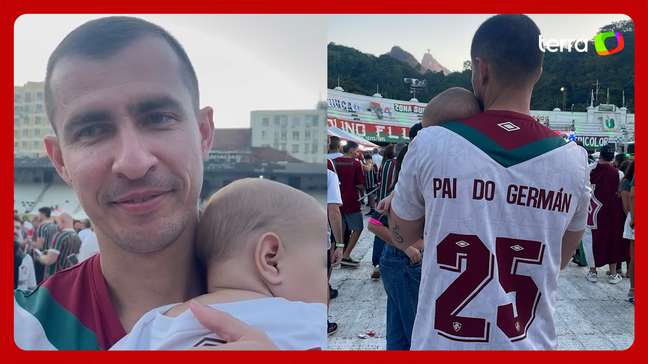 Torcedor do Fluminense revela que batizou filho com nome de Germán após a equipe conquistar a Libertadores