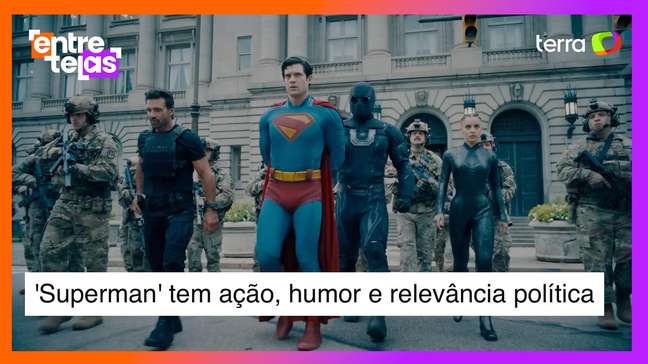 'Superman' tem ação, humor e relevância política na medida certa