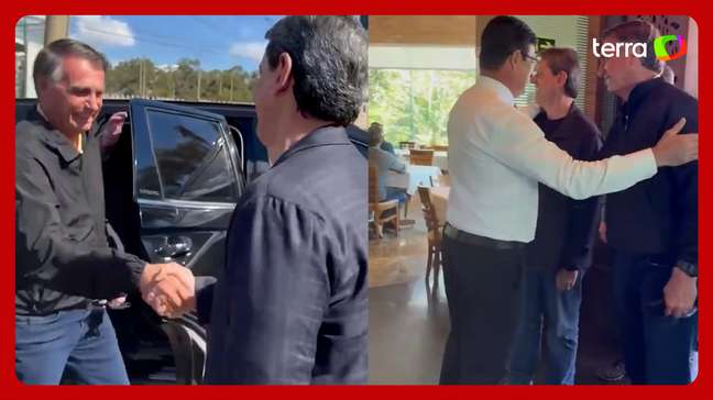 Bolsonaro e Tarcísio se reúnem para almoço em Brasília após Trump taxar o Brasil