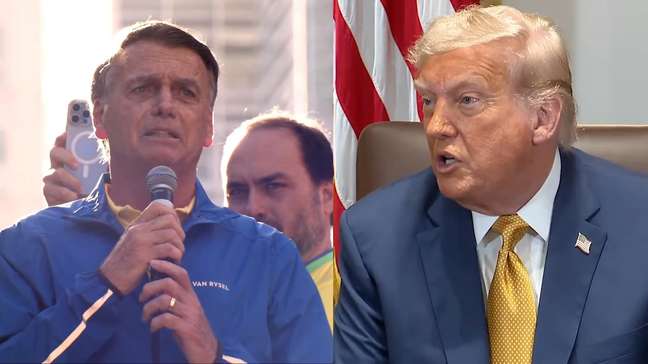 Trump publica carta para Bolsonaro e diz que ‘julgamento deve terminar imediatamente’