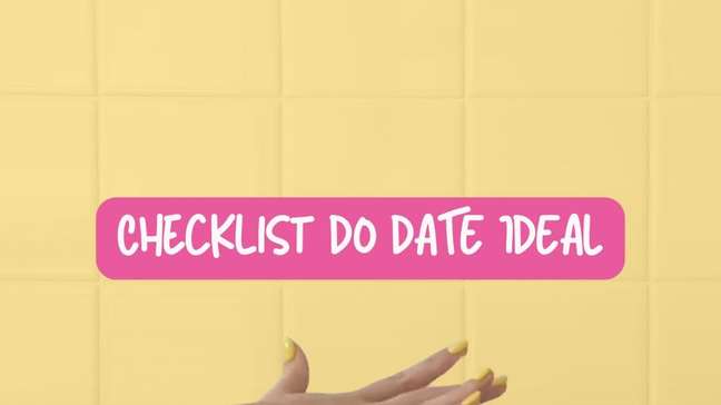 Checklist: date ideal 