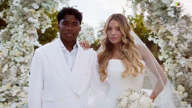 Endrick e Gabriely Miranda mostram casamento luxuoso na Espanha: 'Tentando acreditar que foi real'