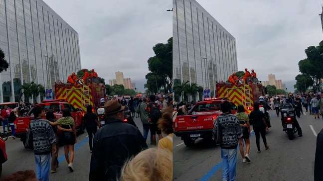 Corpo de Preta Gil é levado em cortejo pelas ruas do centro do Rio