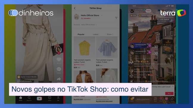 Dicas para não cair nos novos golpes no TikTok Shop