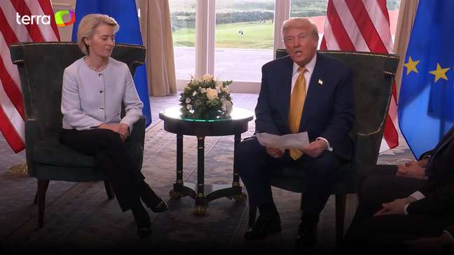 Trump fecha acordo com UE e EUA reduzem tarifa do bloco para 15%