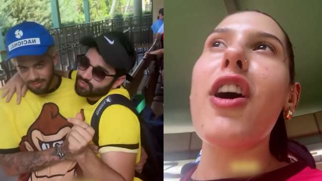 Ana Castela posta vídeo com Zé Felipe ironizando os rumores de namoro