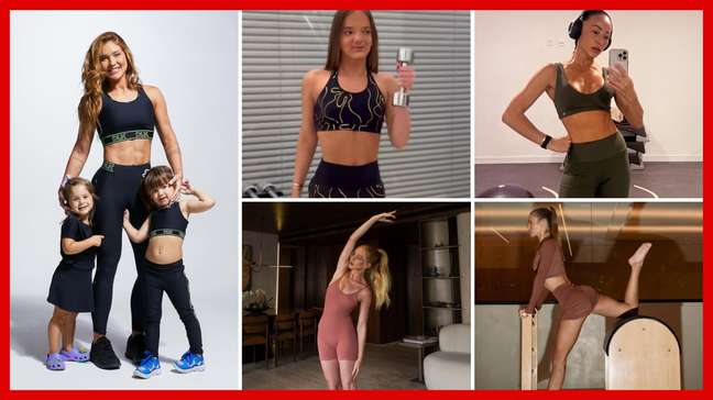 Vai malhar? Inspire-se em Marina, Sato, Virgínia, Rafa e +