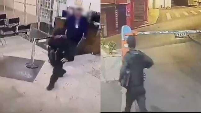 Vídeo mostra detento suspeito de matar policial penal saindo com farda da vítima de hospital em BH