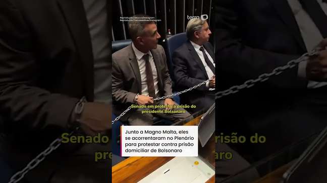Damares Alves sobre senadores acorrentados: 'Medidas extremas para situações extremas' #shorts