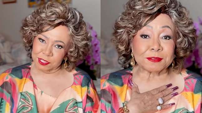 Alcione desmente boatos de internação e grava vídeo para tranquilizar fãs: 'Estou com minha família'