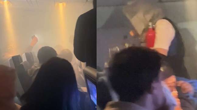 Carregador pega fogo e causa pânico durante voo entre Brasil e Holanda