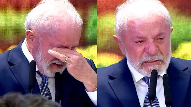 Lula chora ao lembrar de fome na juventude: ‘Imaginava eu mordendo aquele sanduíche’