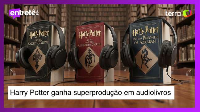 Harry Potter ganha superprodução em audiolivros em novembro