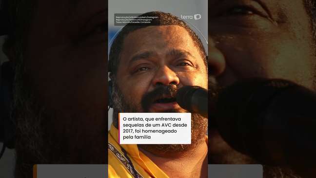 'Mais do que um artista, foi um poeta do samba', diz família após morte de Arlindo Cruz #shorts