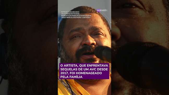 'Mais do que um artista, foi um poeta do samba', diz família após morte de Arlindo Cruz #shorts