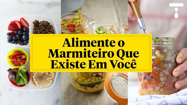 ALIMENTE O MARMITEIRO QUE EXISTE EM VOCÊ