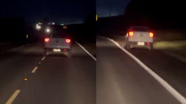 Motorista é preso após dirigir em zigue-zague na BR-116 em SC