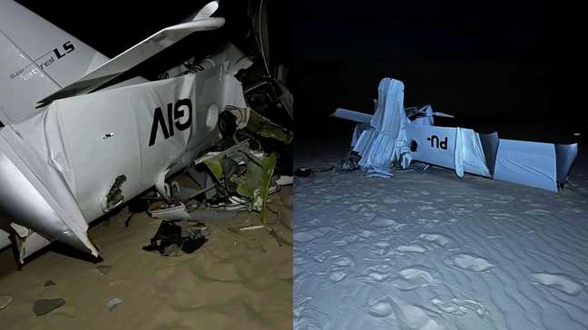 Avião de deputado cai nos Lençóis Maranhenses e deixa dois mortos