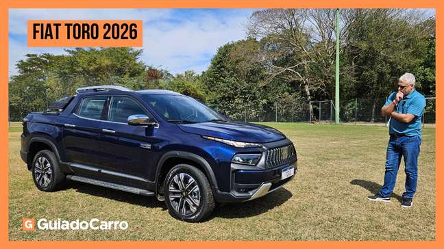 Fiat Toro 2026: novo design, freios traseiros a disco e primeiro test drive