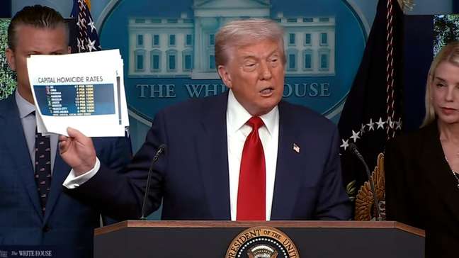 Trump usa dados errados ao citar Brasília como 'capital violenta'