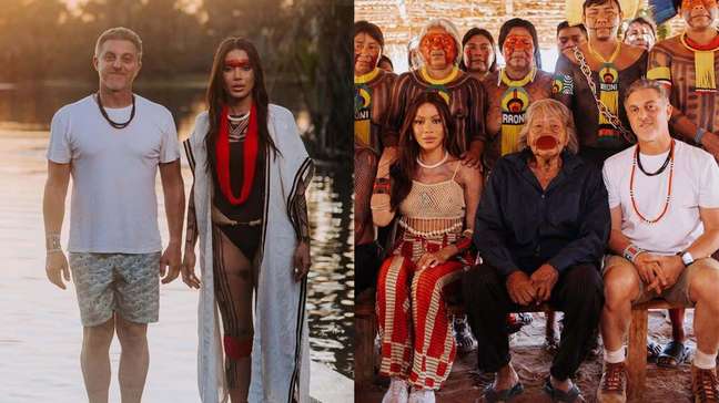 Anitta participa de ritual indígena no Xingu e se emociona: ‘Podem contar comigo’