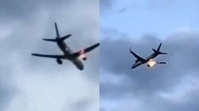 Avião é desviado e pousa na Itália após explosão em turbina
