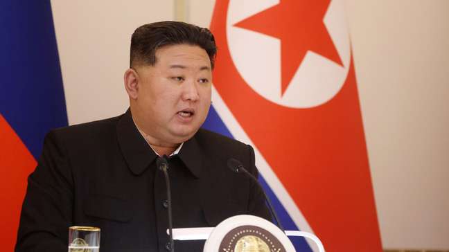 Kim Jong-un declara que EUA e Coreia do Sul querem 'provocar guerra', diz agência